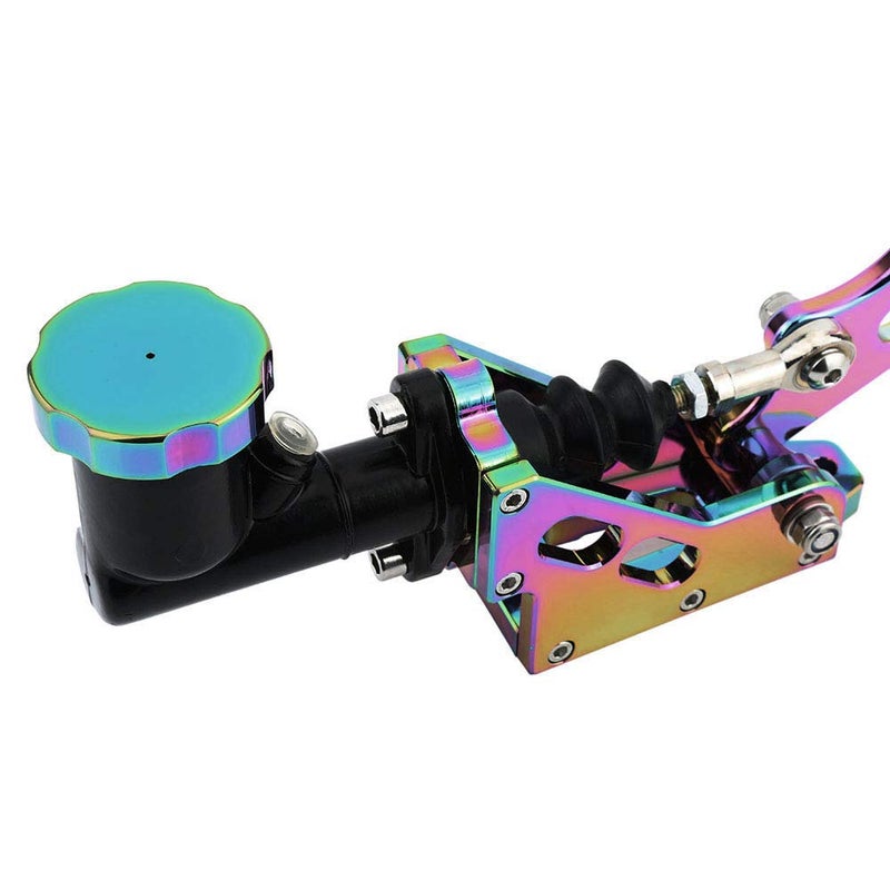 Kyostar Neo Chrome Racing E-Brake Hydraulic Drift Hydro E-Brake E Brake Racing Handbrake Long Arm Lever Park Brake - Image 3